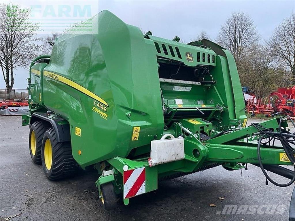 John Deere c451r Quaderpressen