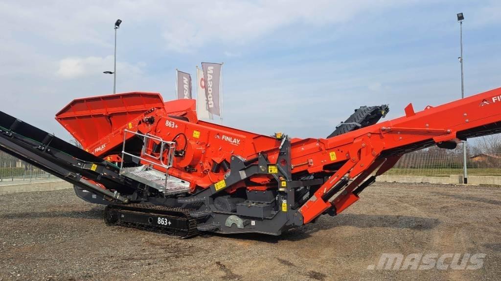 Terex Finlay 863 Mobile Siebanlagen