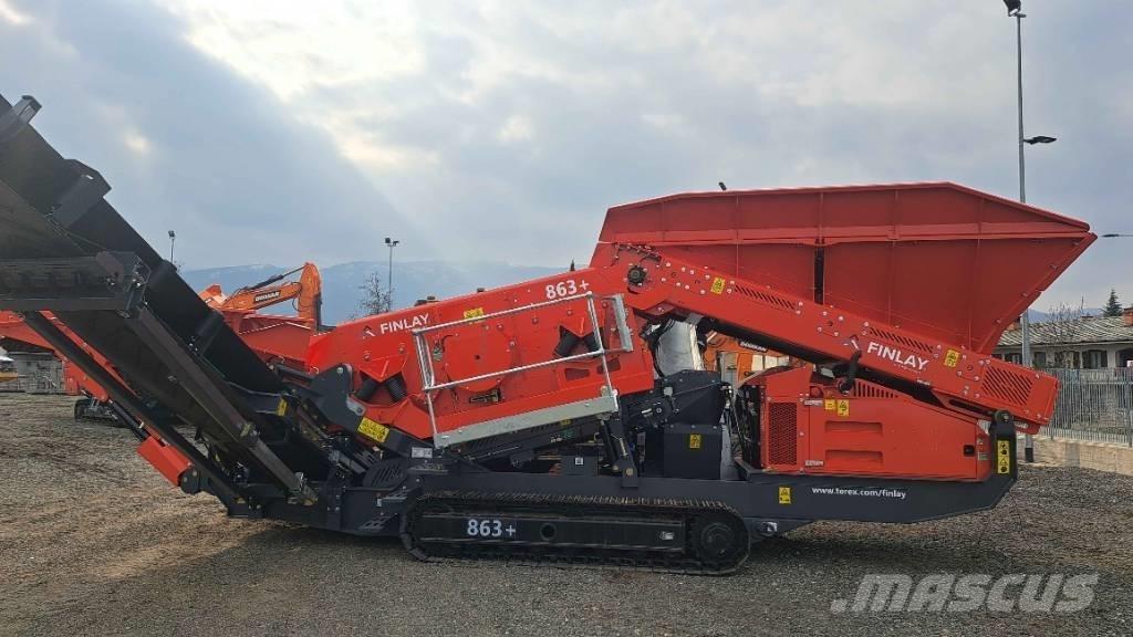 Terex Finlay 863 Mobile Siebanlagen