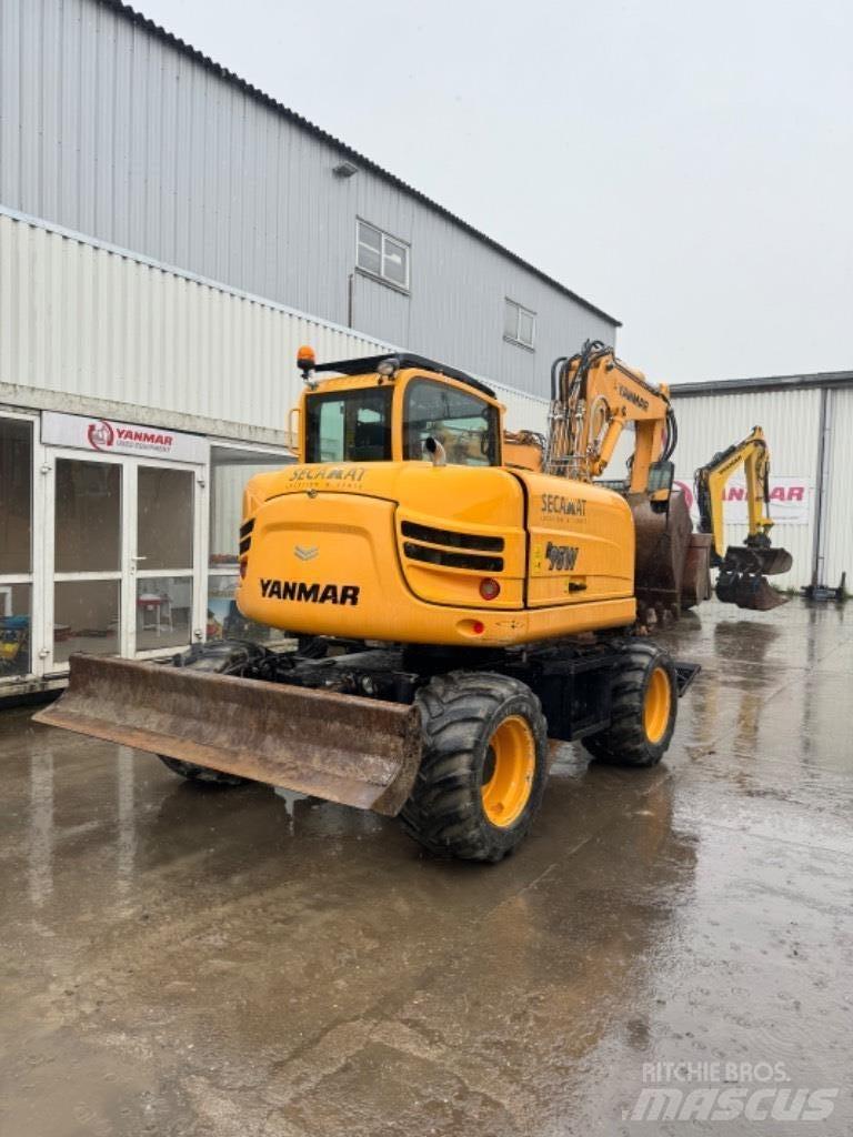 Yanmar B95W (40496) Mobilbagger