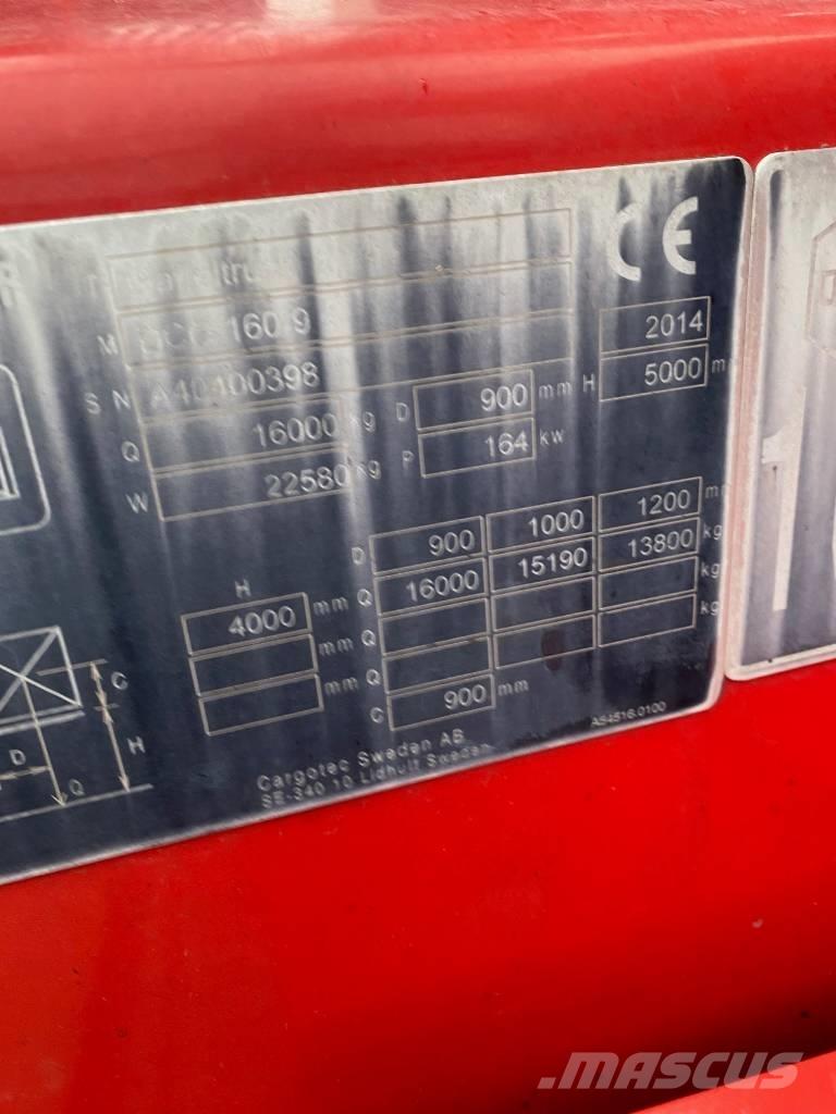 Kalmar DCG 160-9 Diesel Stapler