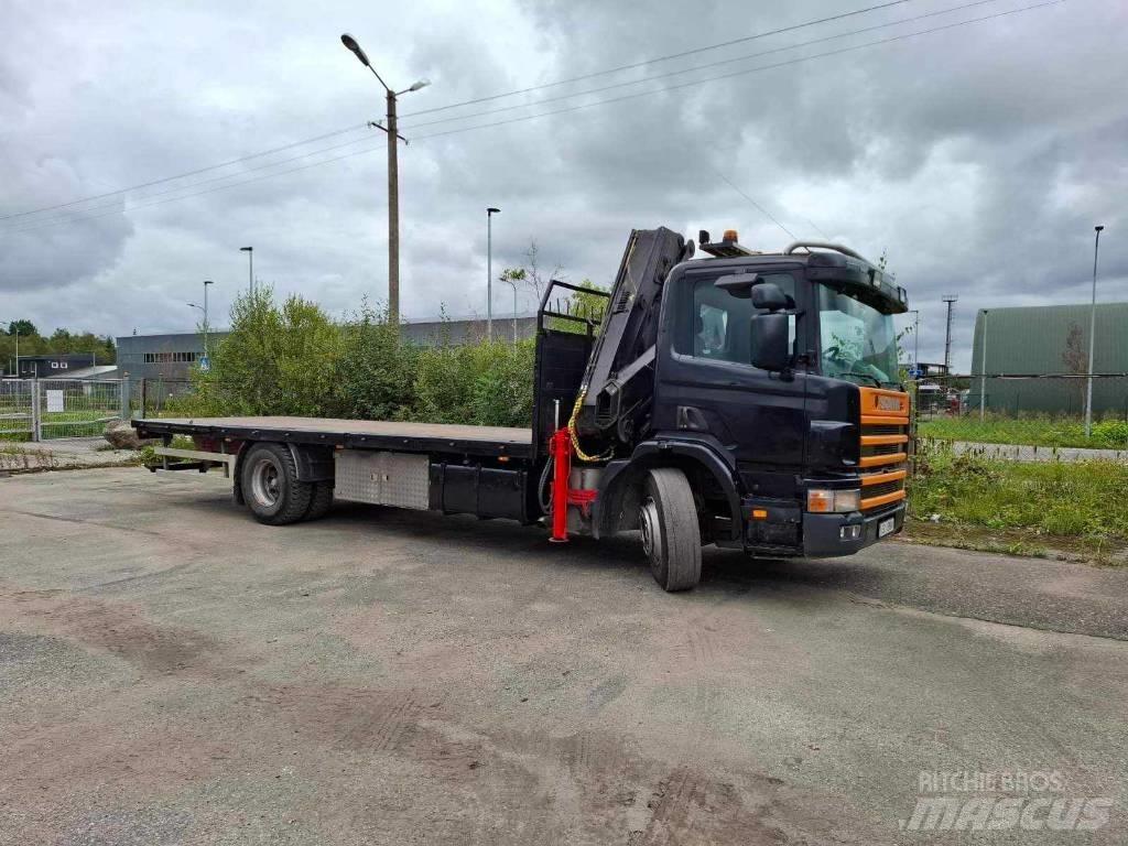 Scania P 124 Kranwagen