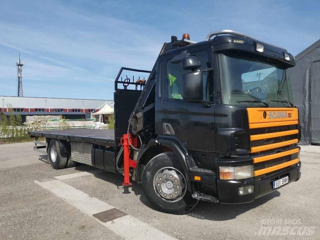Scania P 124 Kranwagen