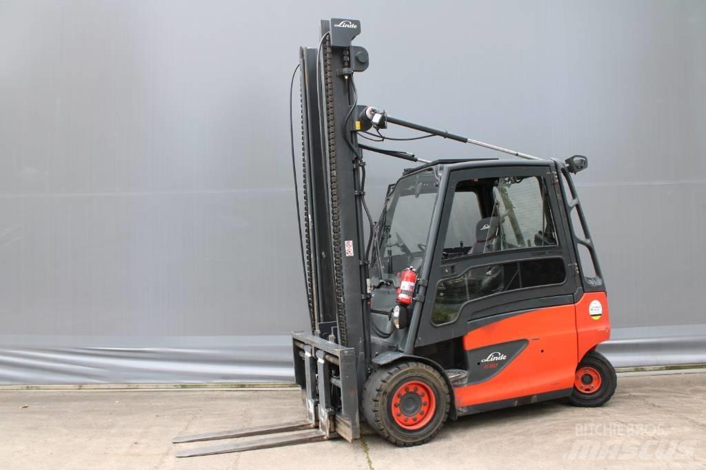 Linde E50HL-01 Elektro Stapler