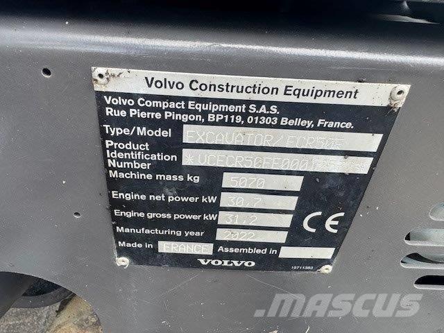 Volvo ECR50F Minibagger < 7t