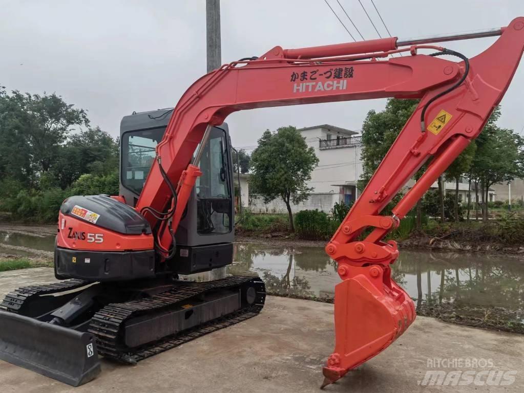Hitachi ZX 55 UR Minibagger < 7t