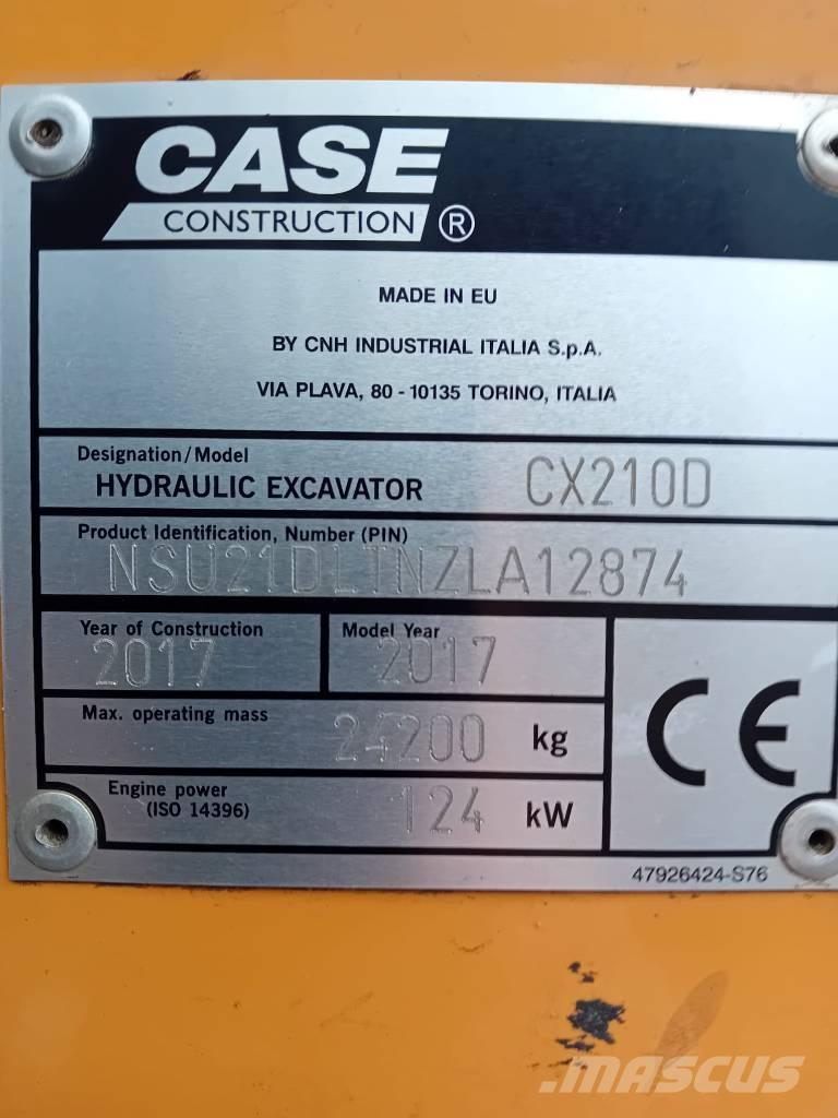 CASE CX 210 D Raupenbagger