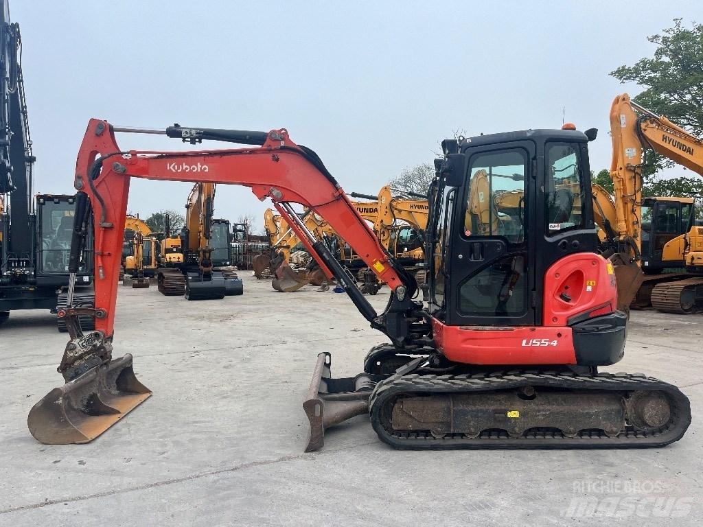Kubota U 55-4 Minibagger < 7t