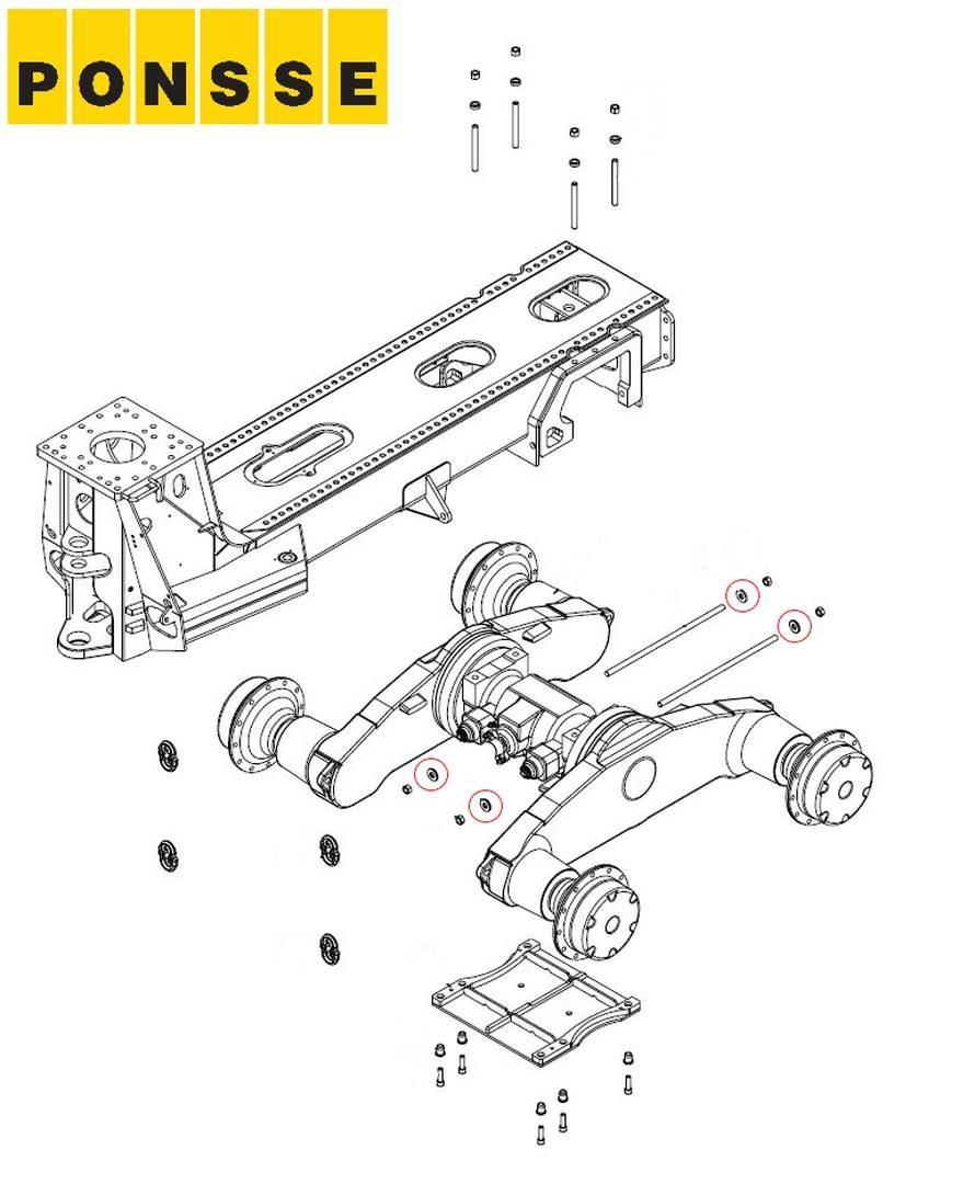 Ponsse 0062632 Chassis