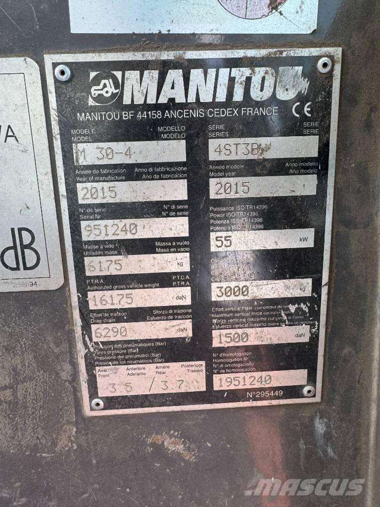 Manitou M 30.4 Diesel Stapler