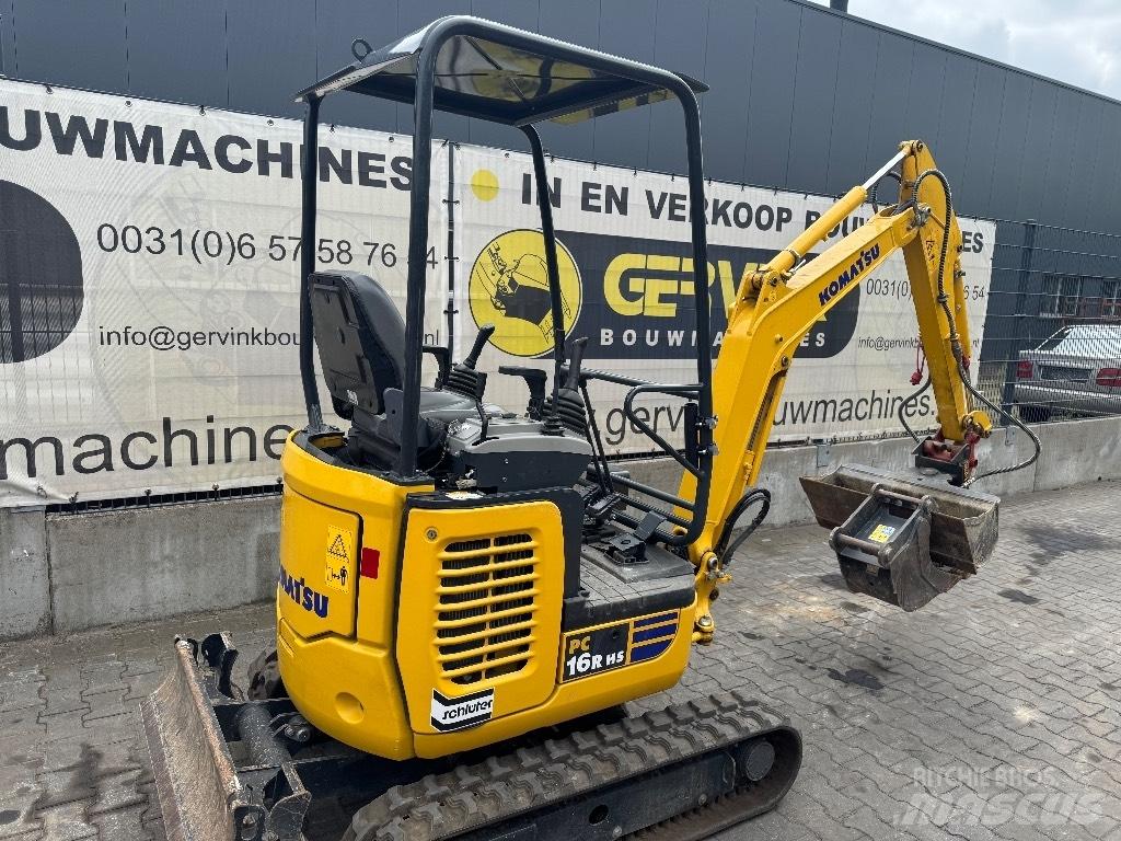 Komatsu PC 16 R-3HS Minibagger < 7t