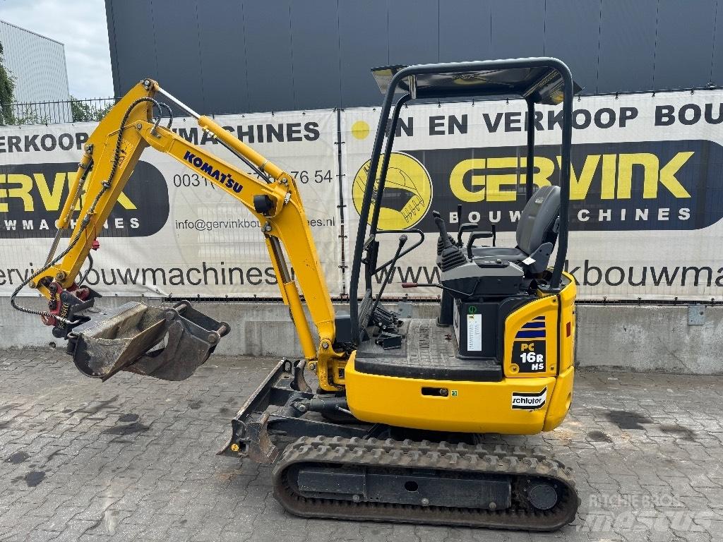 Komatsu PC 16 R-3HS Minibagger < 7t