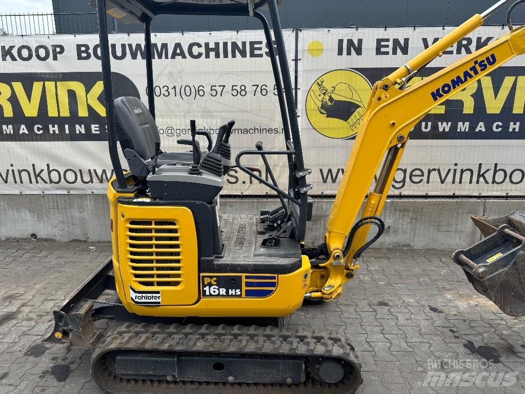 Komatsu PC 16 R-3HS Minibagger < 7t