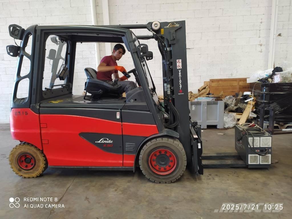 Linde E50/600 L Elektro Stapler