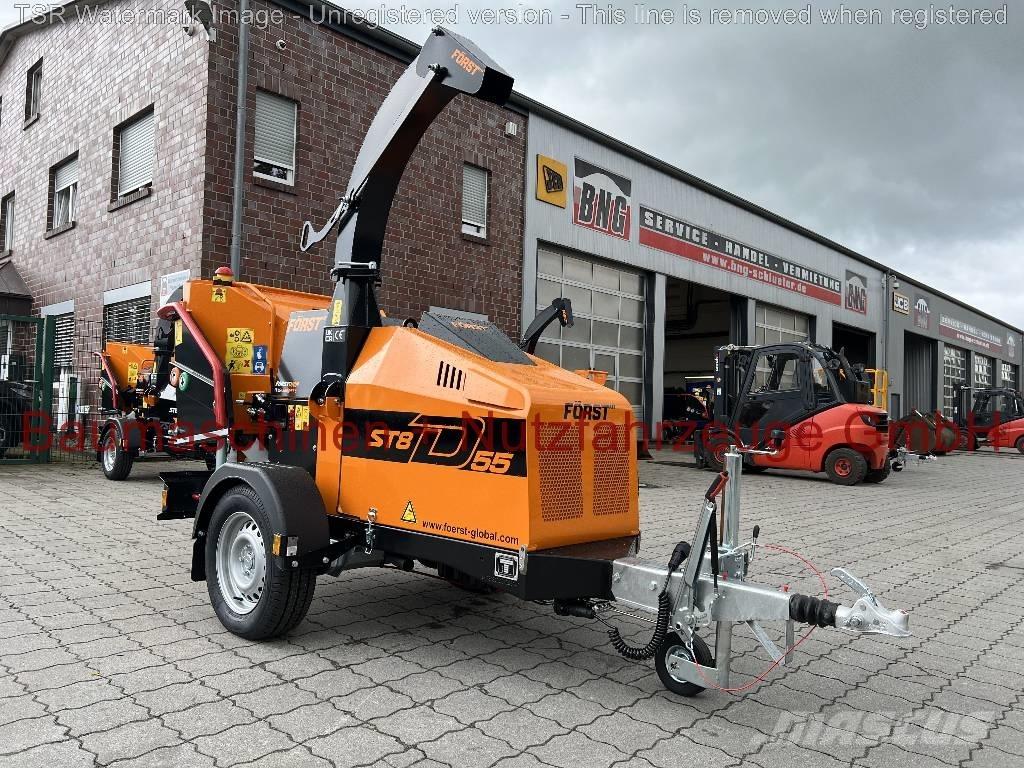  Först ST8D55 -Demo- Holzhäcksler