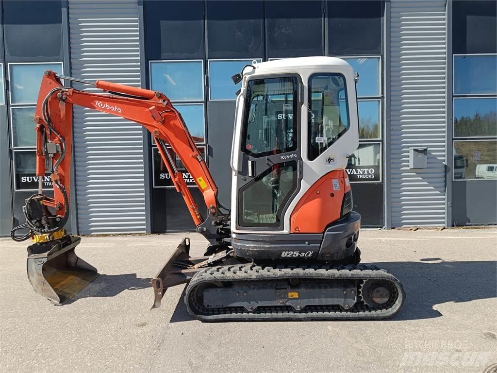 Kubota U25-3 Minibagger < 7t