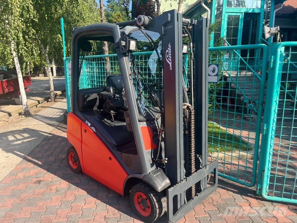 Linde H18T-01 V-3163 Gas Stapler