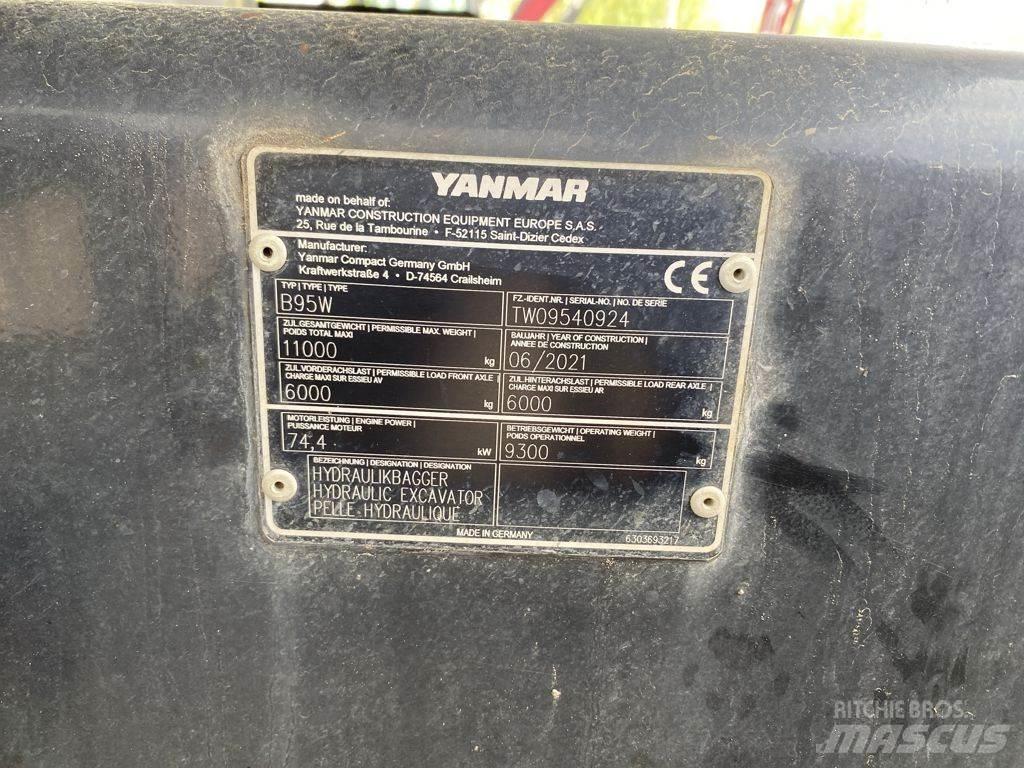 Yanmar B95W Mobilbagger