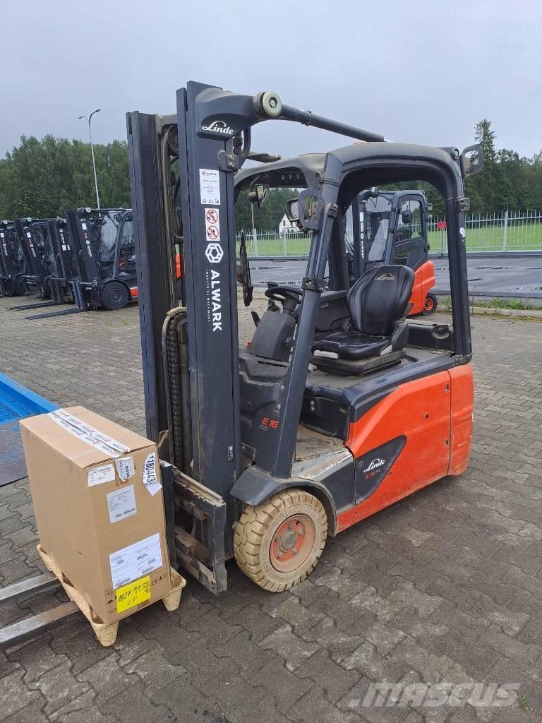 Linde E 16 Elektro Stapler