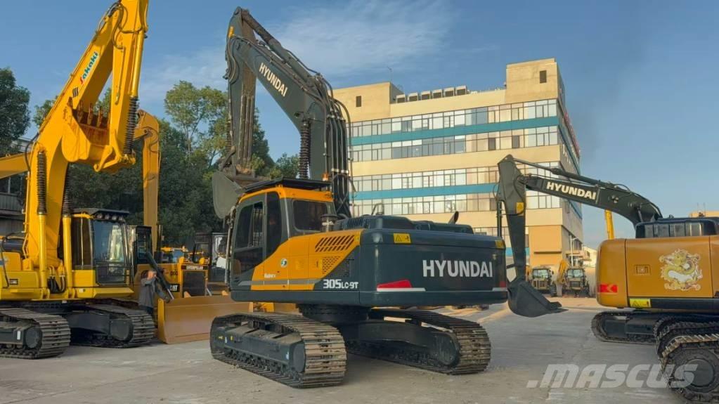 Hyundai R305LC-9T Materialumschlag