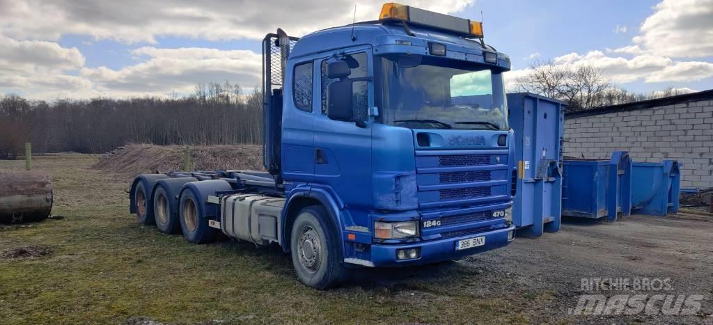 Scania R 124 GB6X4NA Kipper