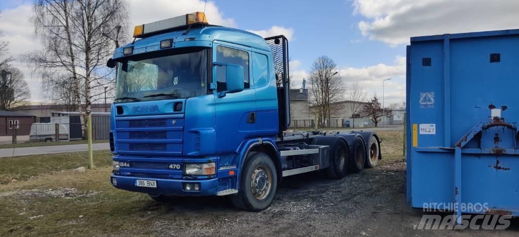 Scania R 124 GB6X4NA Kipper