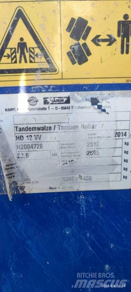 Hamm HD 12 VV Tandemwalzen