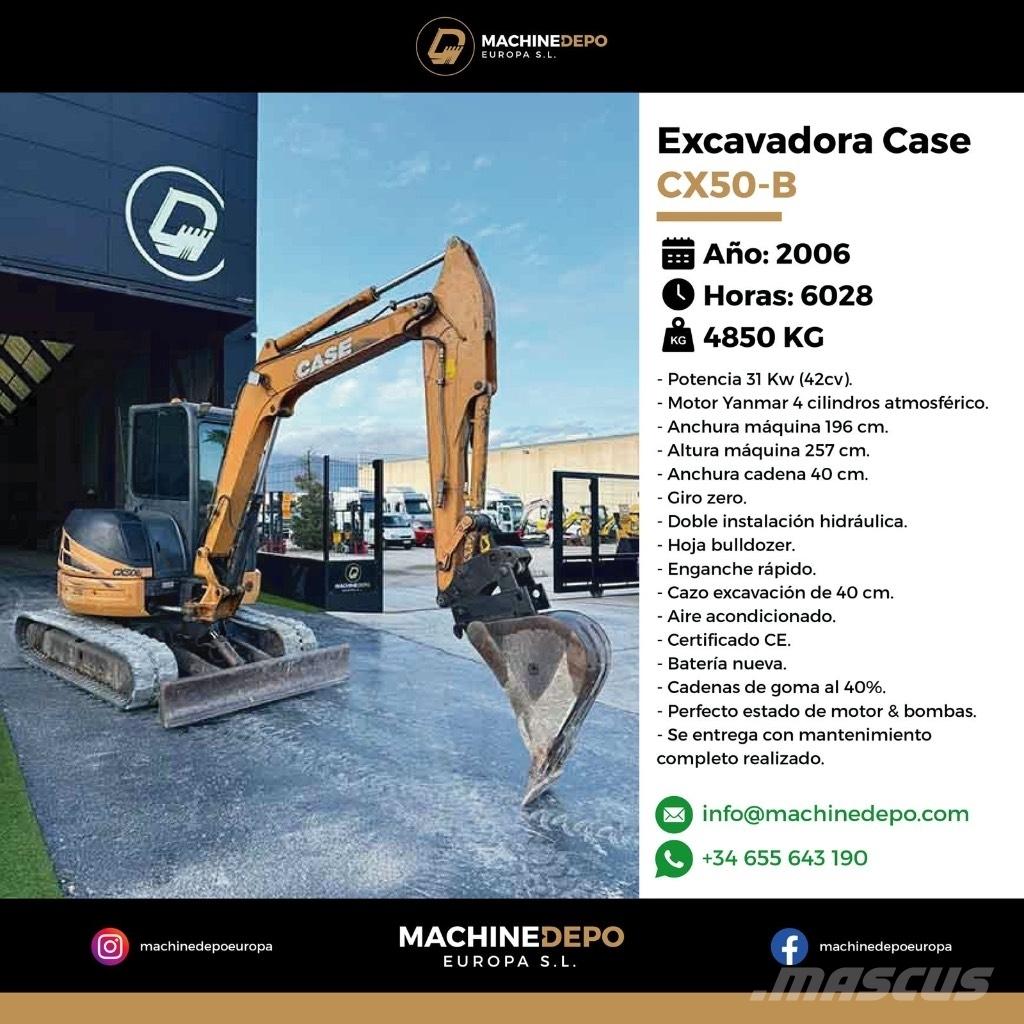 CASE CX 50 B Minibagger < 7t