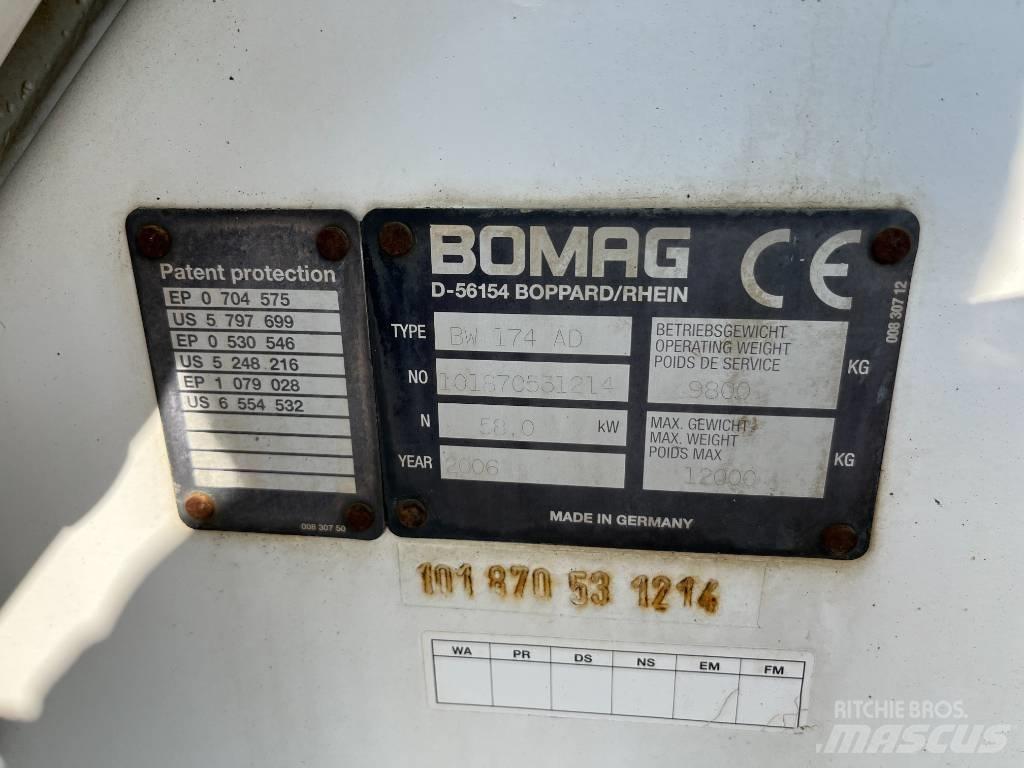 Bomag BW 174 AD Tandemwalzen