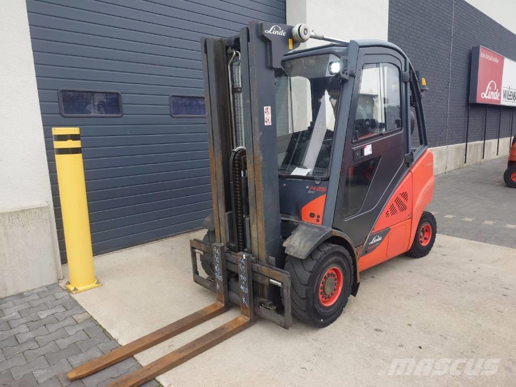 Linde H25/600D/393 Diesel Stapler
