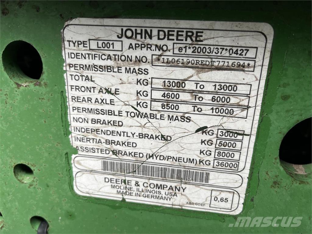 John Deere 6190R Traktoren
