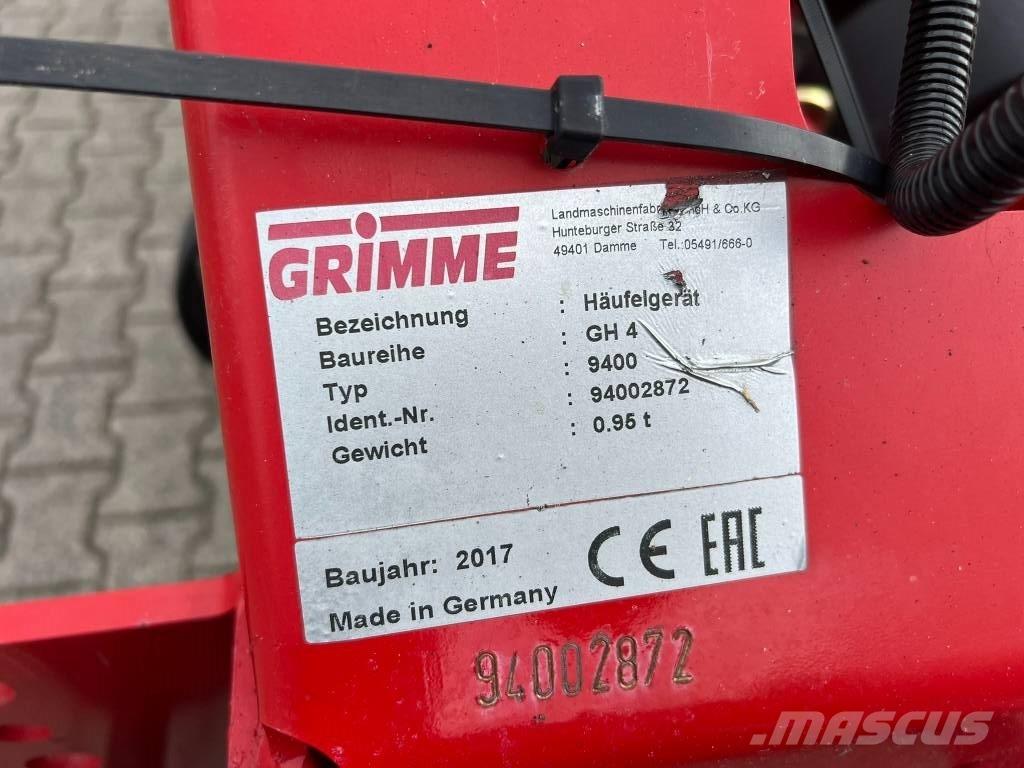 Grimme GH 4 Kartoffelpflüge