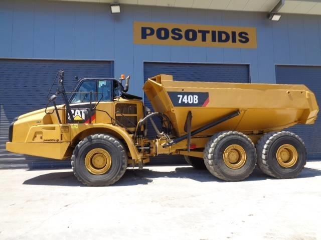 CAT 740 B Dumper - Knickgelenk