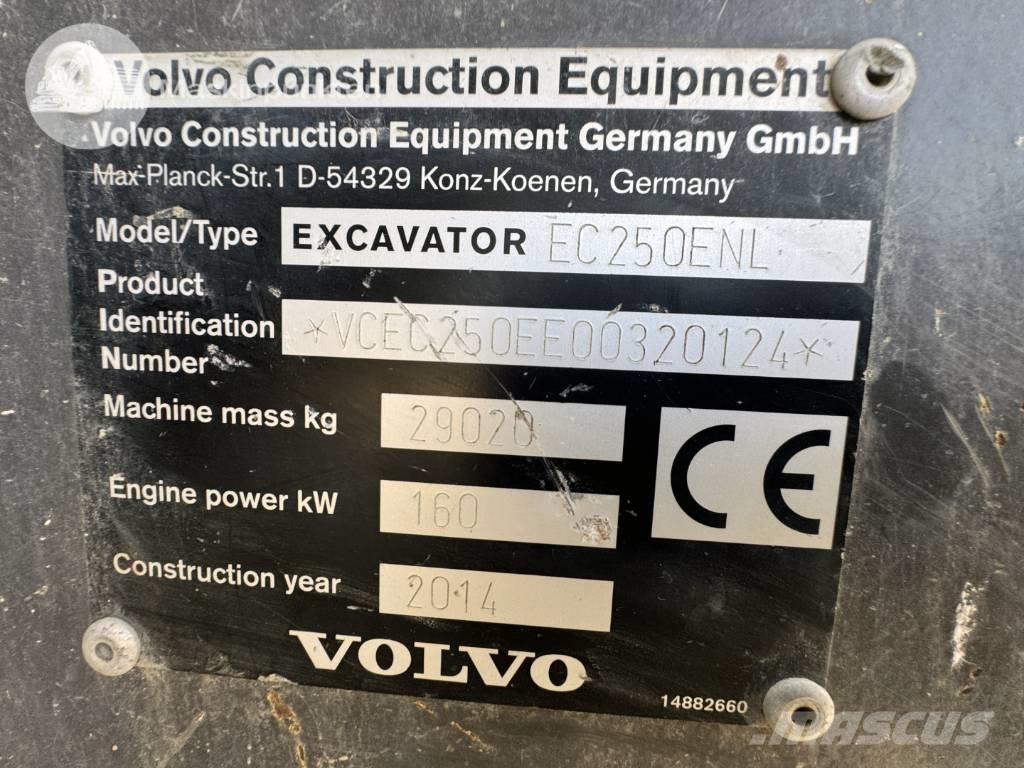 Volvo EC 250 E N L Raupenbagger