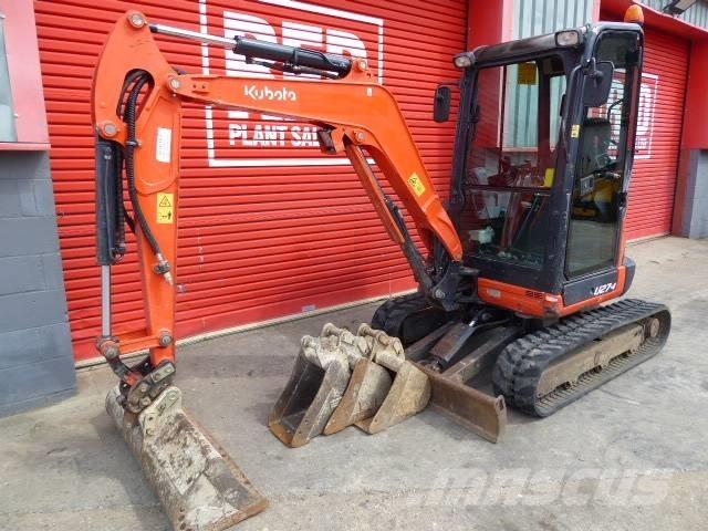Kubota U 27-4 Minibagger < 7t