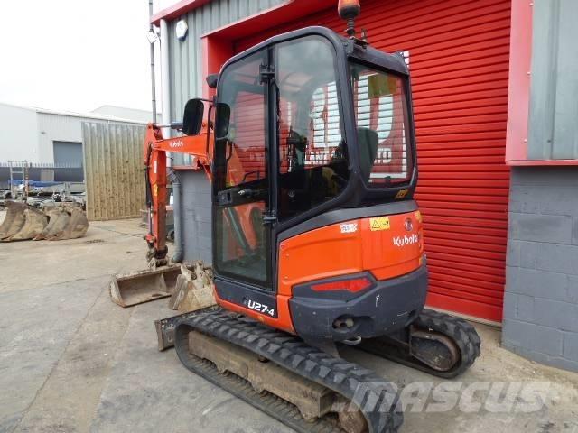 Kubota U 27-4 Minibagger < 7t