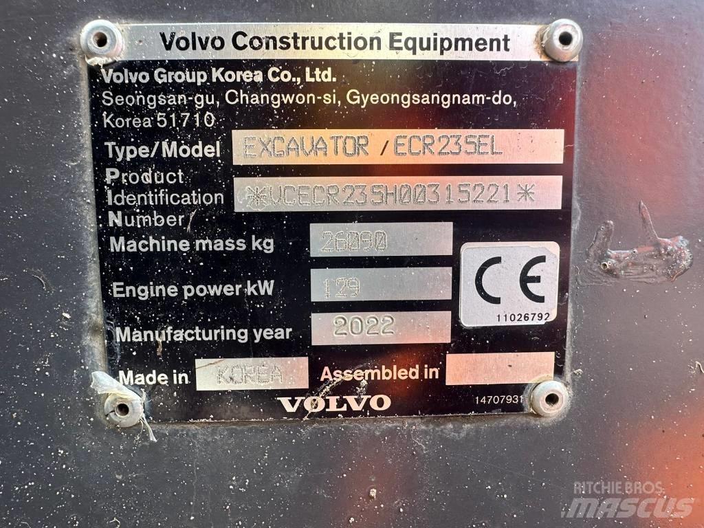 Volvo BM ECR235EL Raupenbagger