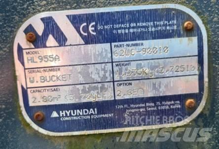 Hyundai HL955A Schaufeln