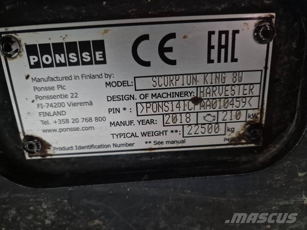 Ponsse Scorpion King Harvester