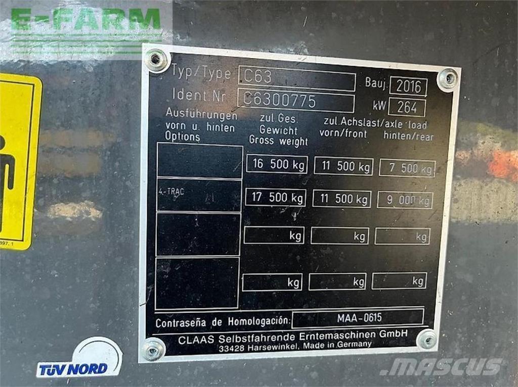 CLAAS lexion 630 Mähdrescher