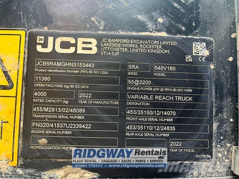 JCB 540-180 Teleskoplader