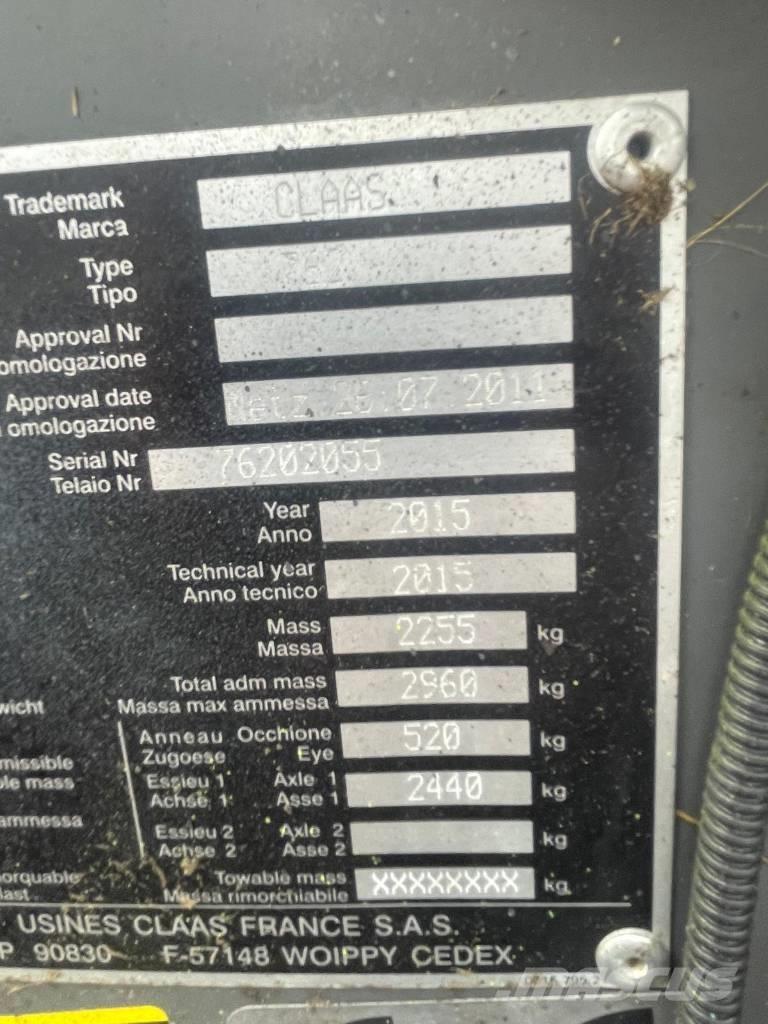 CLAAS Rollant 350 RC Rundballenpressen