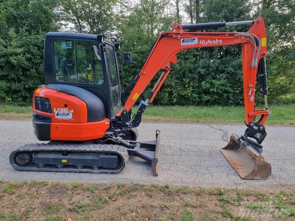 Kubota U 36-4 Minibagger < 7t