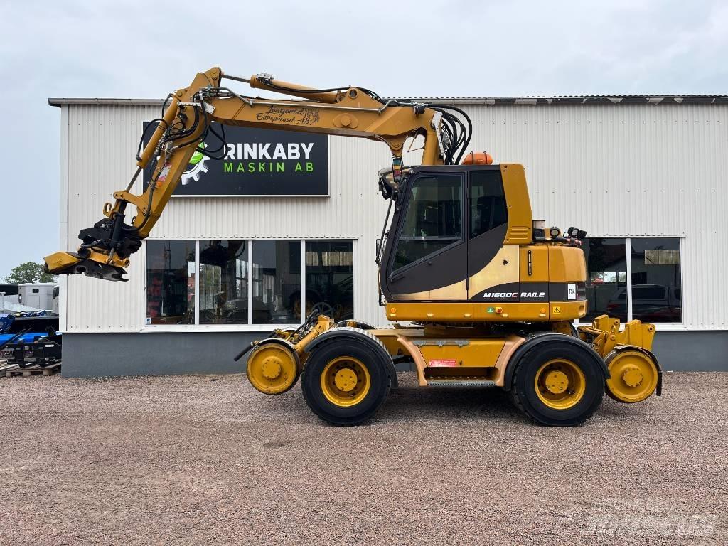 Hydrema M1600C RAIL Mobilbagger