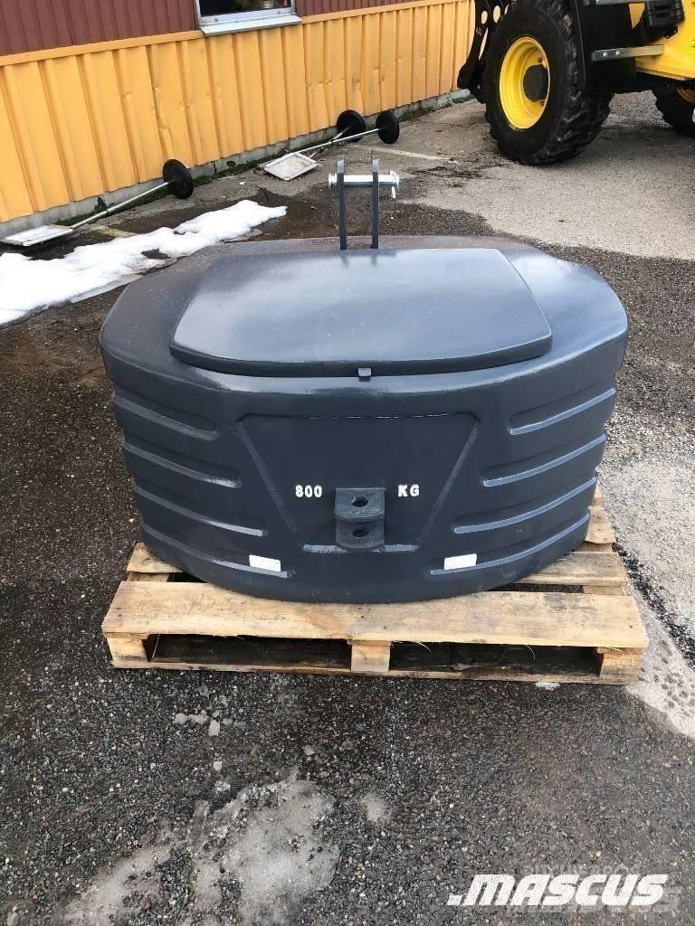  Frontvikter 800 KG Frontgewichte