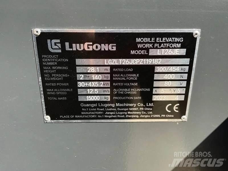 LiuGong LT26JE-li Gelenkteleskoparbeitsbühnen