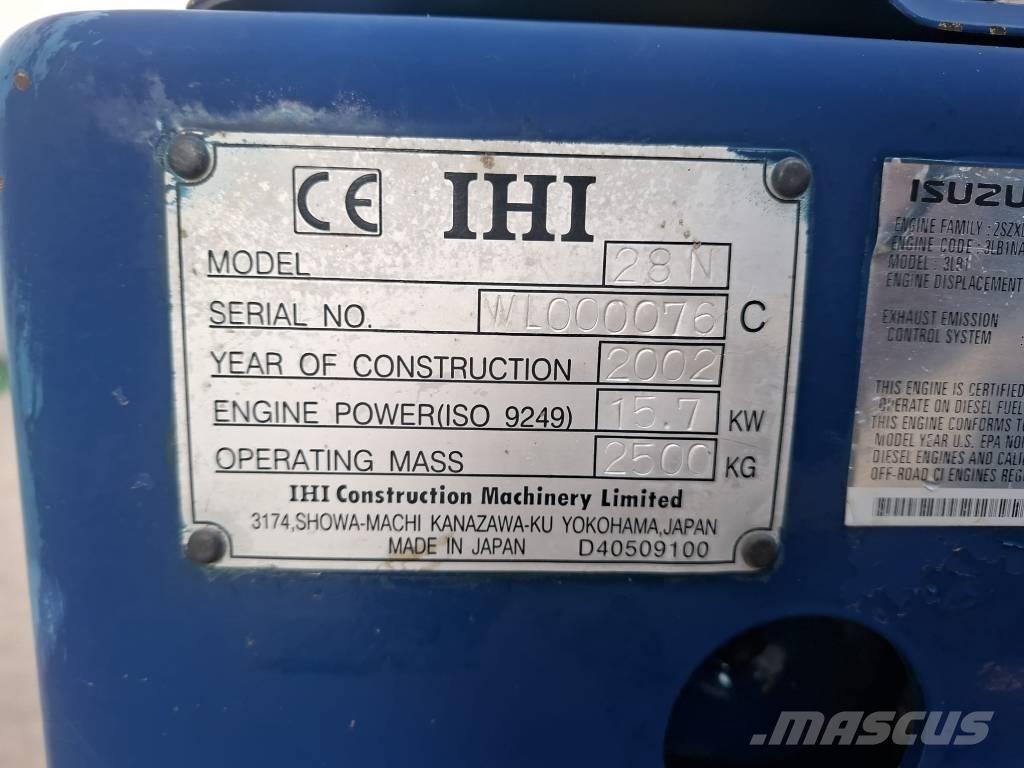 IHI 28 N Minibagger < 7t