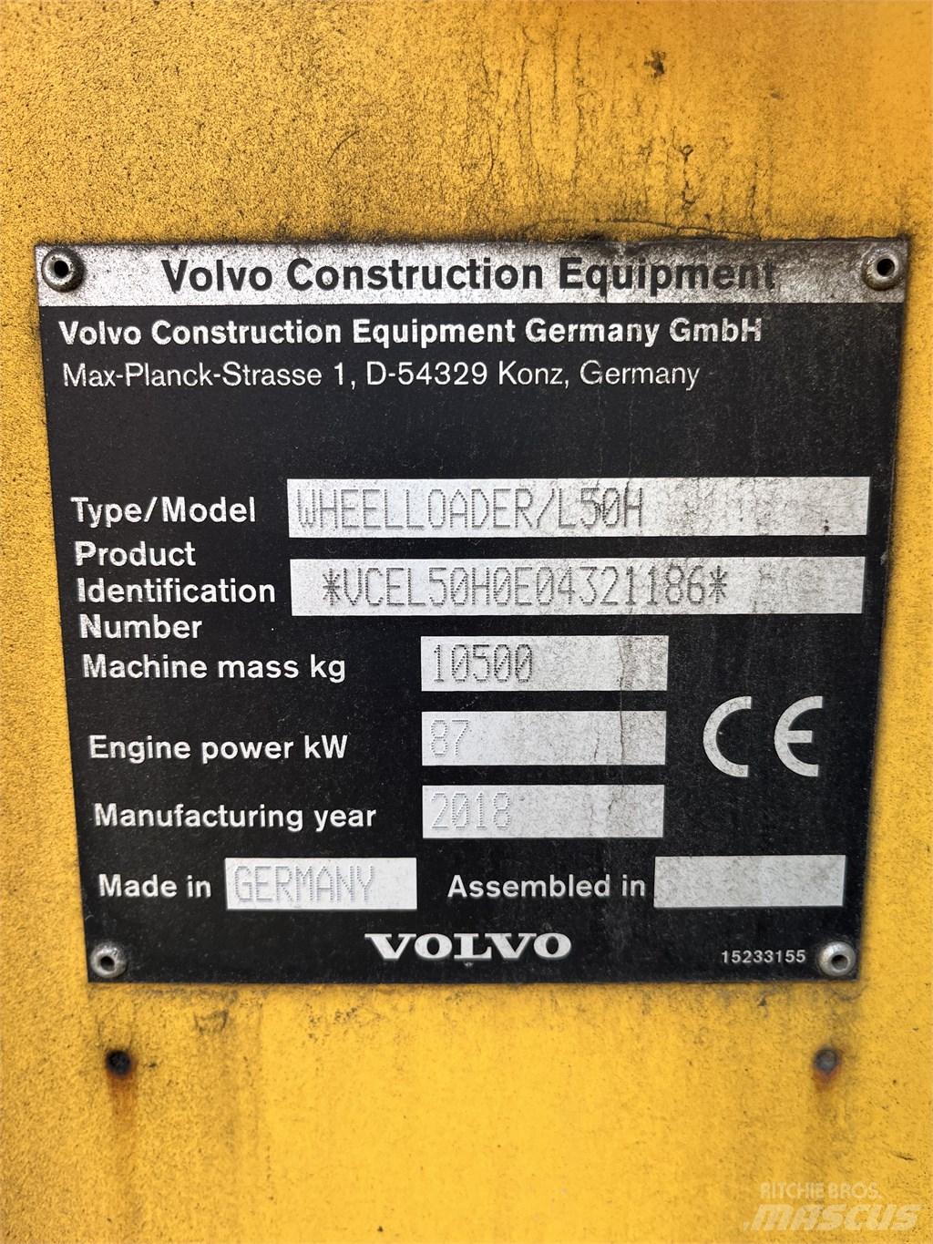 Volvo L 50 H Radlader
