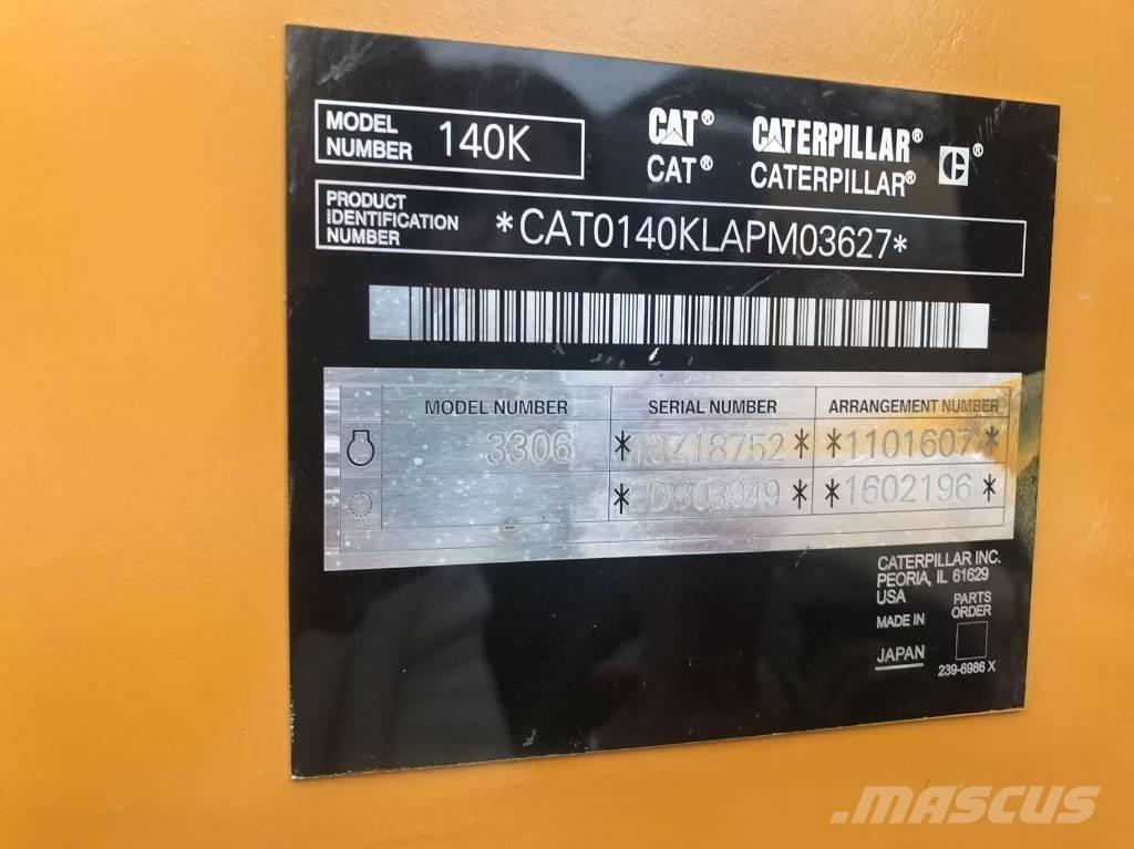 CAT 140k Grader