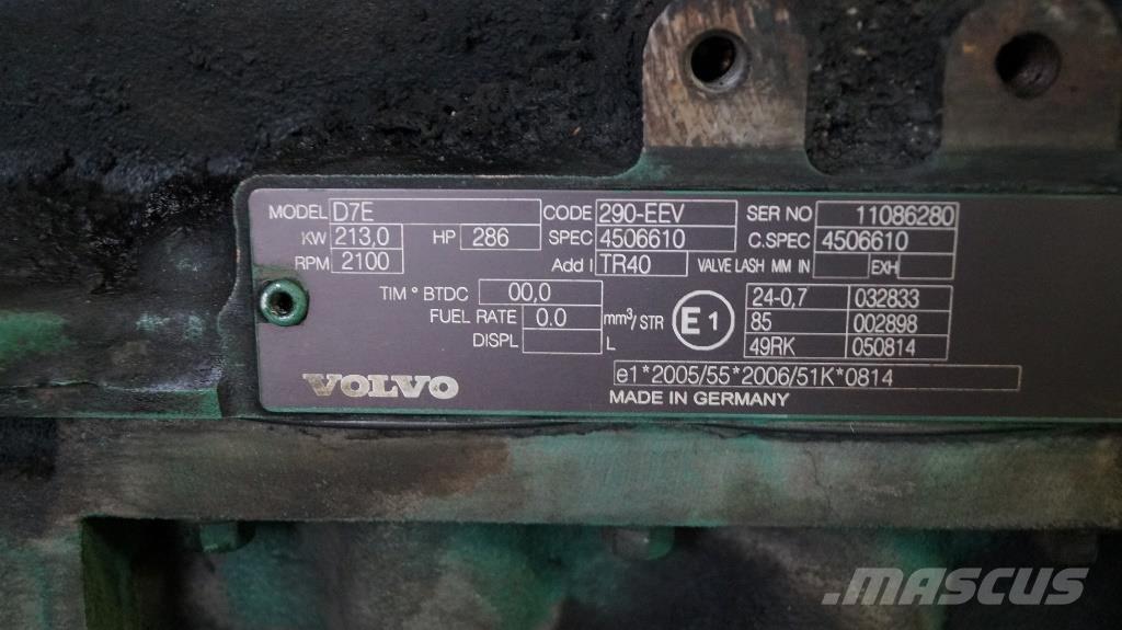 Volvo D7E 290 USED Motoren